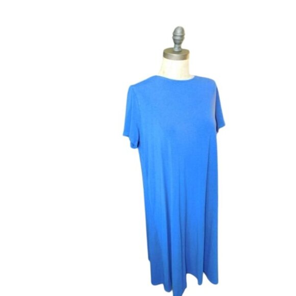 J. Jill Size M Medium Wearever STRETCH Cap Sleeve Knit Dress - Picture 2 of 2